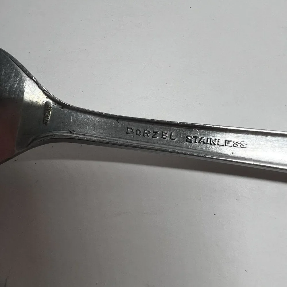 Lot of 2 Vintage Hull Dorzel Embrace Stainless Japan Dinner Knife & Fork